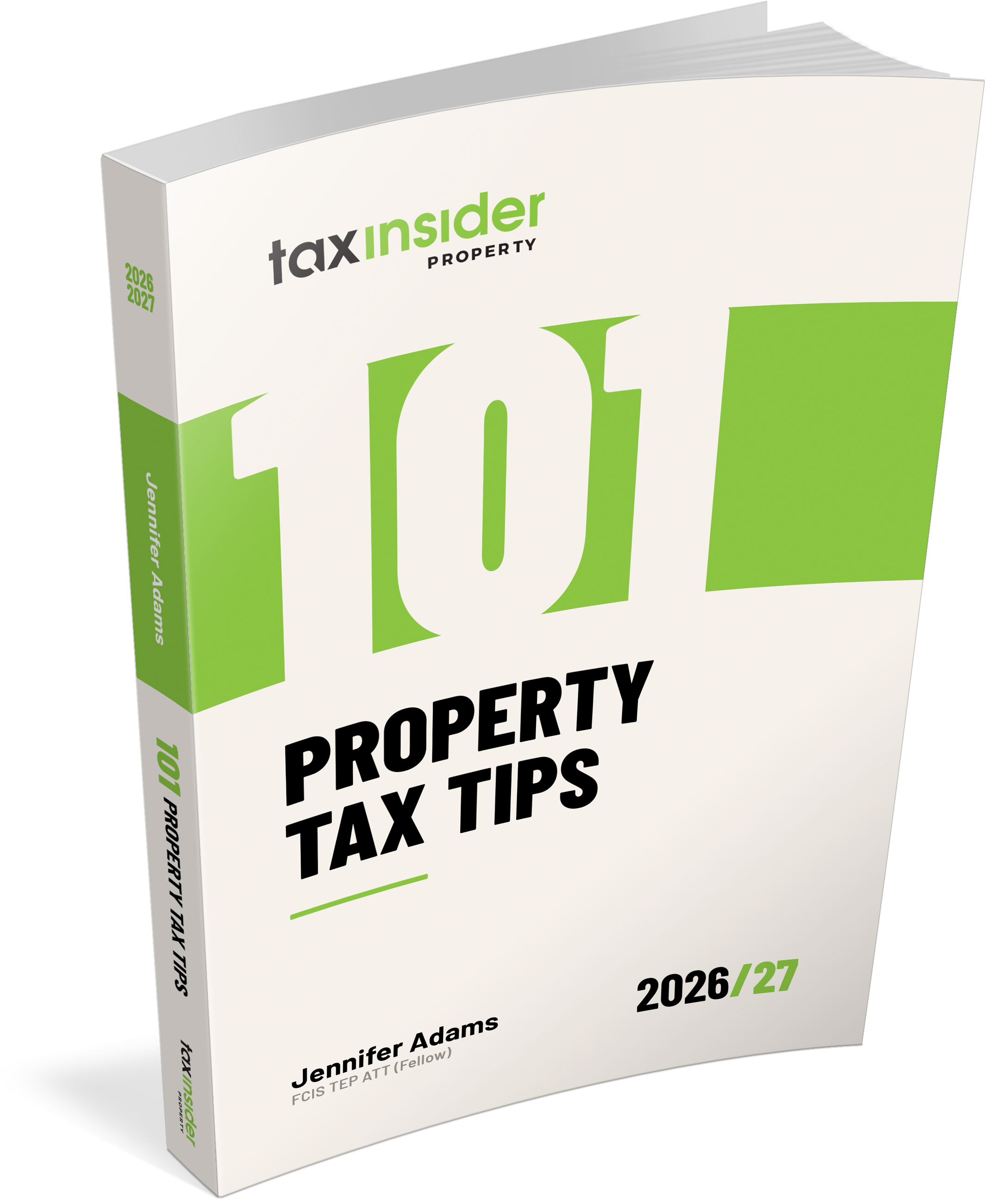 101 Property Tax Tips book cover