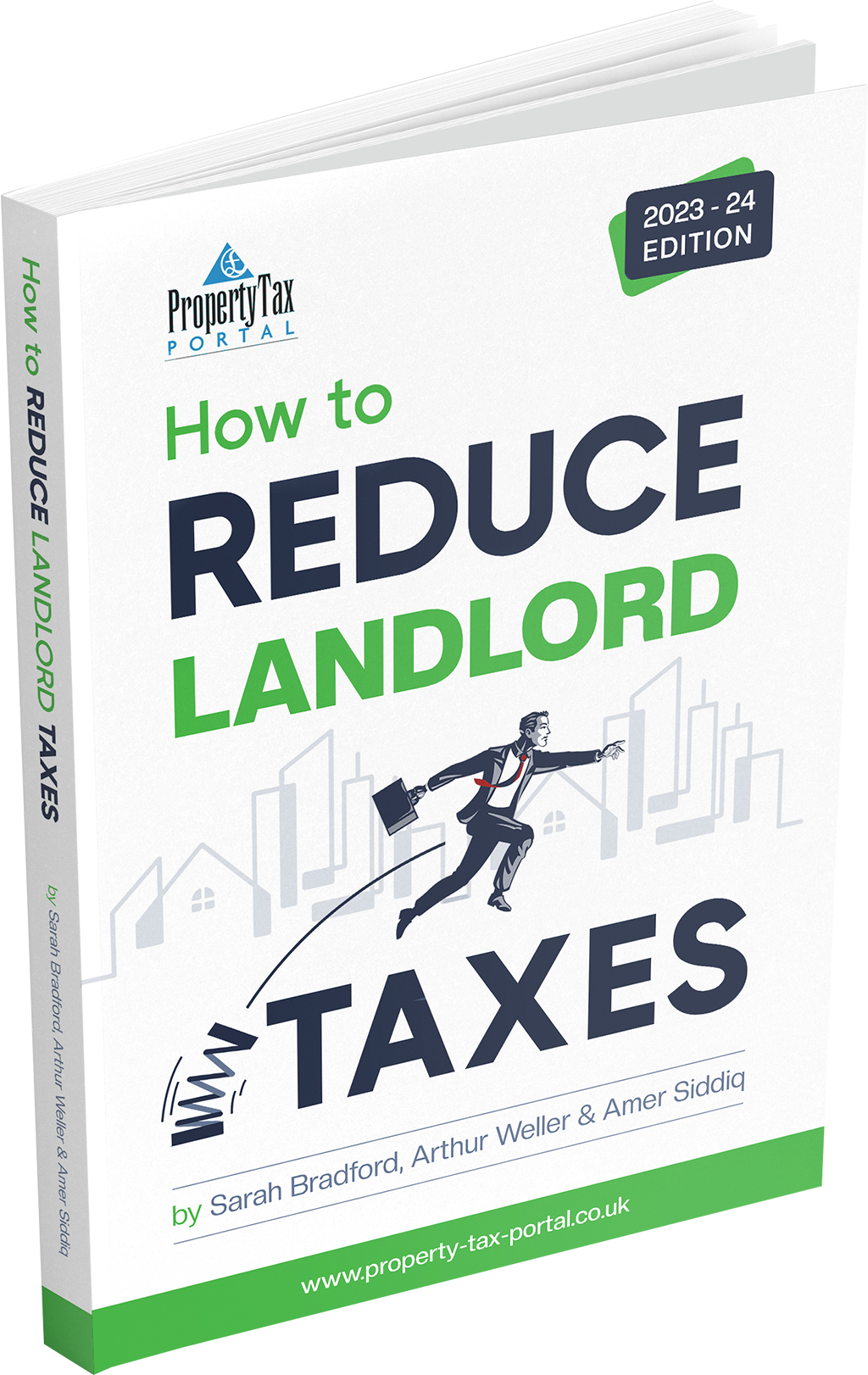 How to reduce landlord taxes book cover, Property Tax Portal