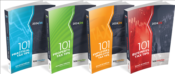 Tax Insider books four book covers