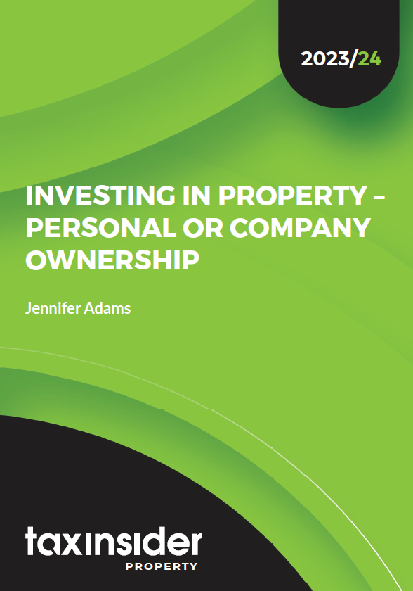 Investing in property personal or company ownership