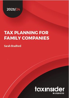 Tax planning for family companies