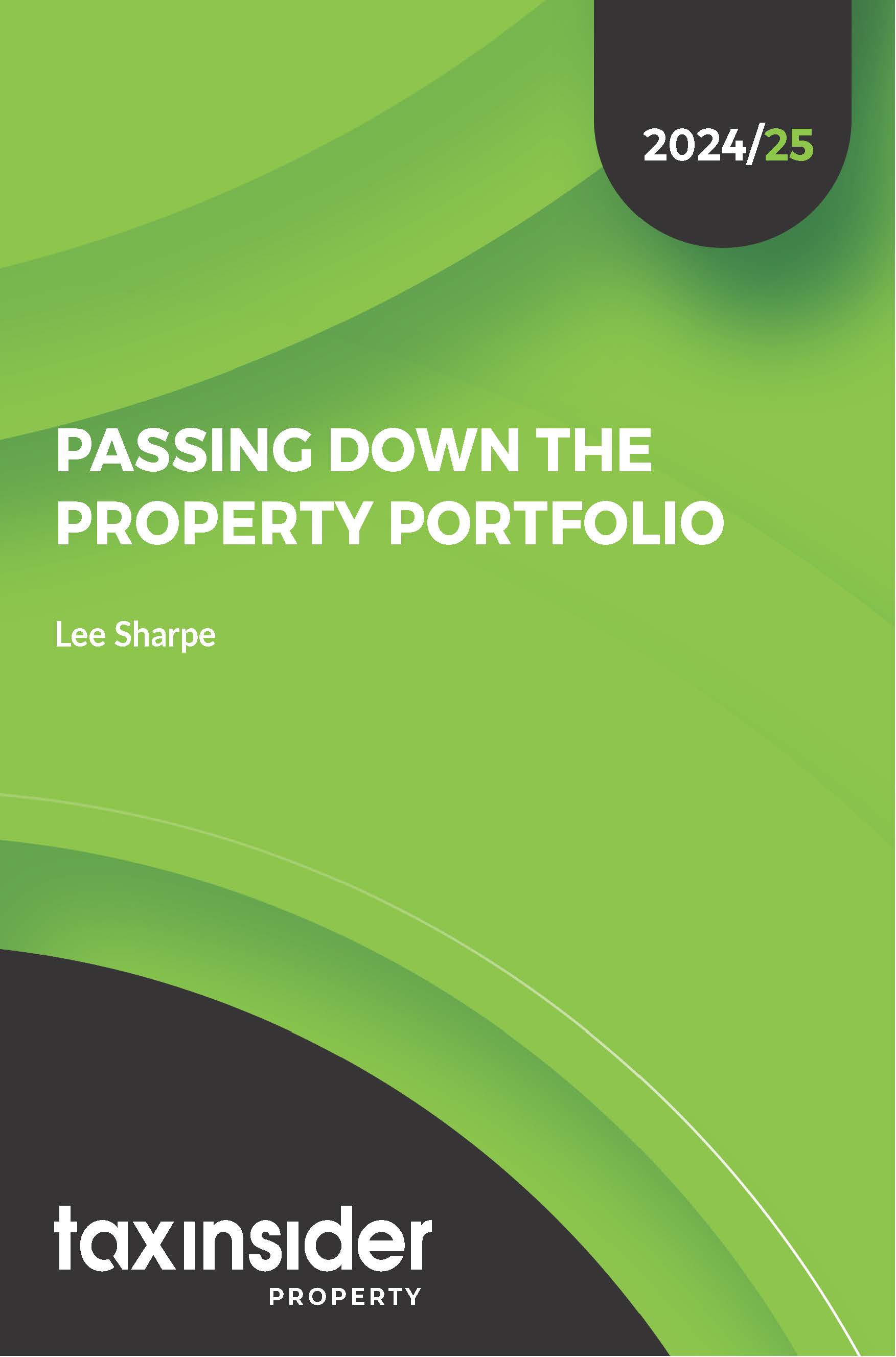 Passing Down The Property Portfolio Tax Insider green cover