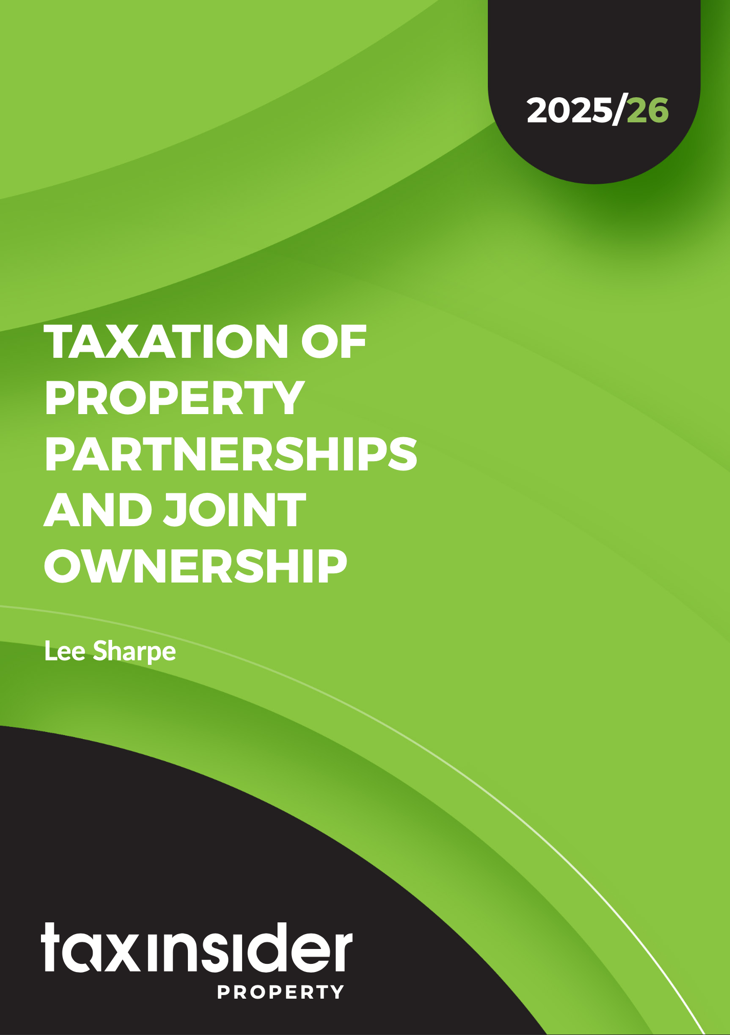 Taxation of property partnerships and joint ownership property tax report cover green
